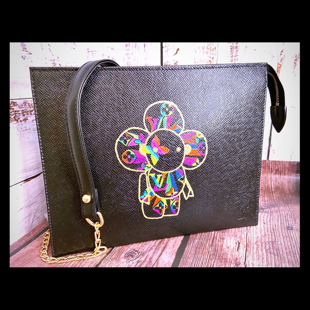 Louis Vuitton Pouch 26 Crossbody custom Vivienne - Picture 1 of 8